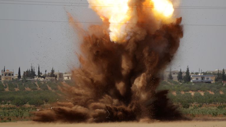 Ukraine Cluster Bombs