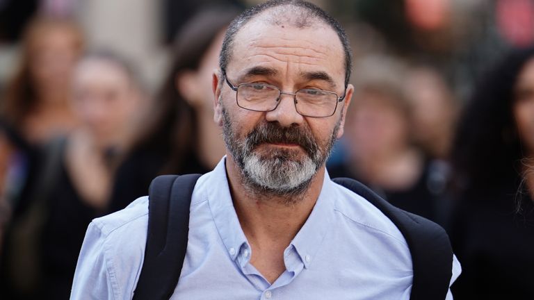 Andrew Malkinson arrives at the Royal Courts of Justice in London, ahead of his hearing at the Court of Appeal over his 2003 rape conviction