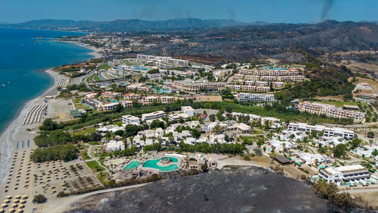 Wildfires - latest: Battles with flames on Gran Canaria and in Portugal; pictures of damage on Rhodes as UK ambassador visits - Vimarsana News