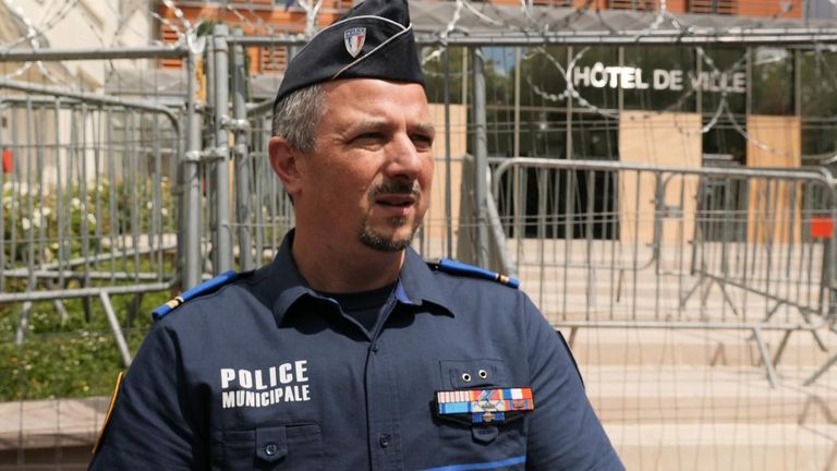 French policeman