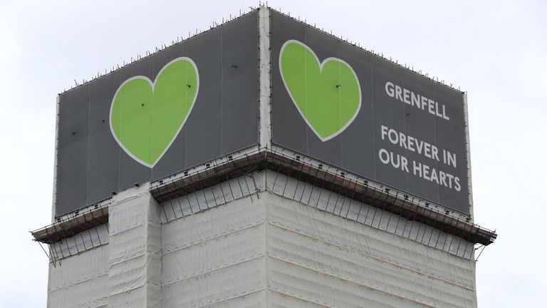 File photo dated 16/02/21 of The Grenfell Tower. Just 2% of money allocated to remove dangerous Grenfell-style cladding from Scottish homes has been spent, the Scottish Conservatives have claimed. Issue date: Tuesday July 11, 2023.