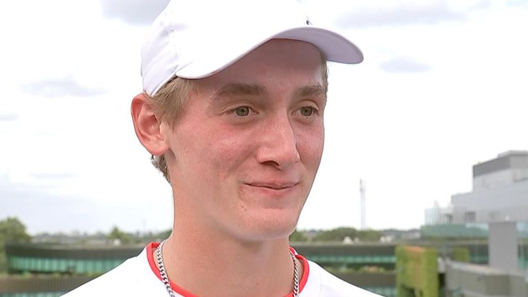Henry Searle reflects on his tournament win at Wimbledon