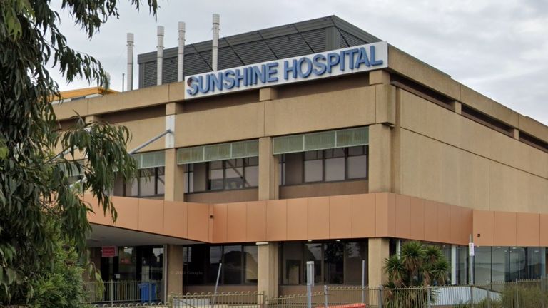 Sunshine Hospital. Pic: Google Maps