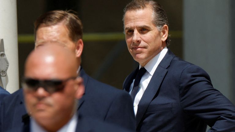 Hunter Biden Pleads Not Guilty Over Tax Charges As Plea Deal ...