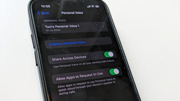 How to use Personal Voice in iOS 17