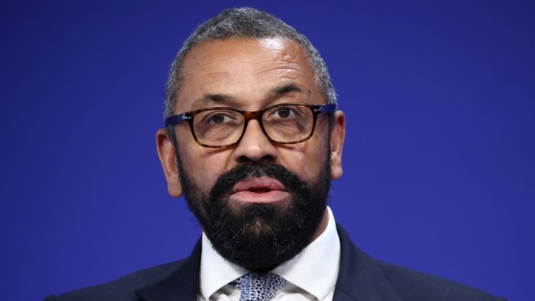 Foreign Secretary James Cleverly