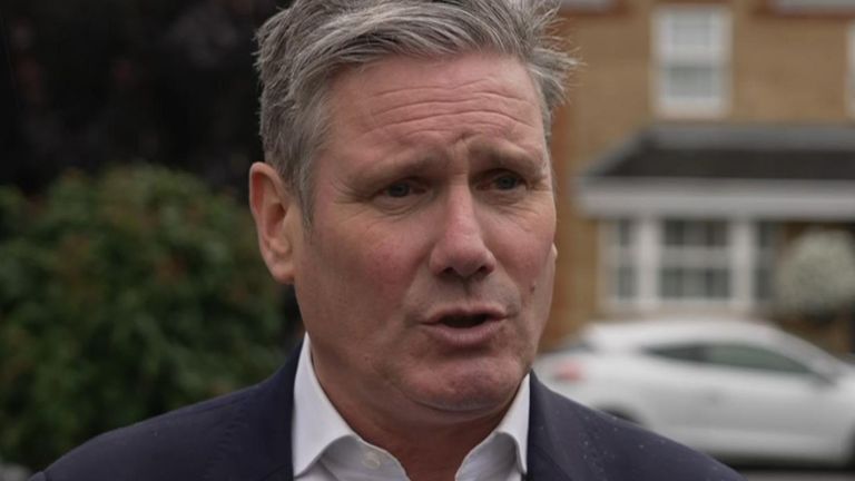 Keir Starmer: 'Ulez is the reason we lost the by-election in Uxbridge'.