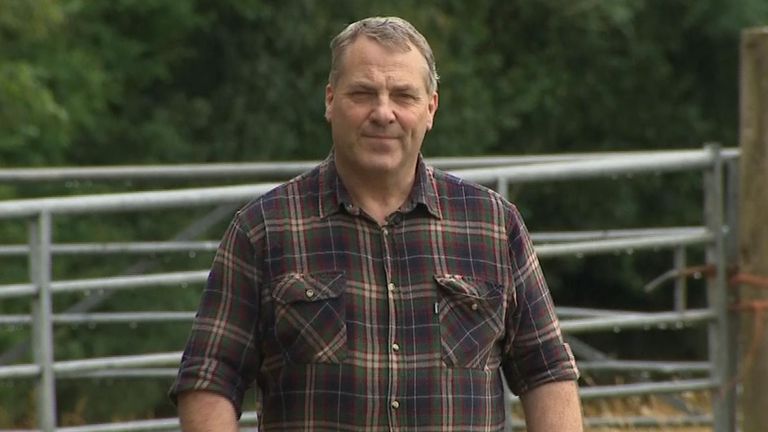 Farmer Kevin Stephens