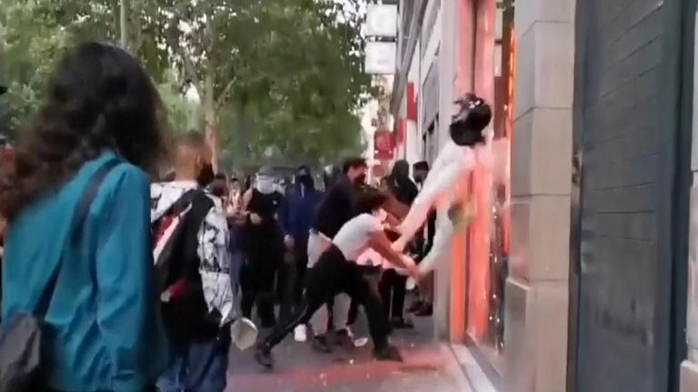 France rioting: Stores ransacked in Marseiile as protests continue over the  shooting of a 17-year-old boy in Paris | World News | Sky News