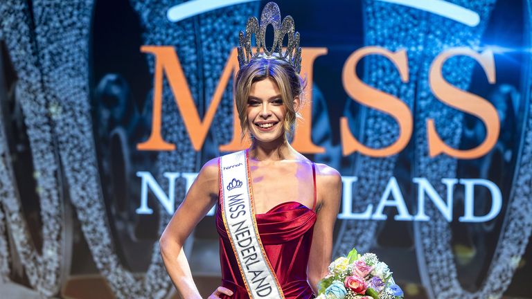 Rikkie Kolle after being crowned Miss Netherlands 2023
Pic:Hollandse Hoogte/Shutterstock 