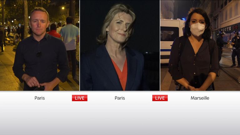 The 5th night of unrest in France with Tom Parmenter and Siobhan Robbins  