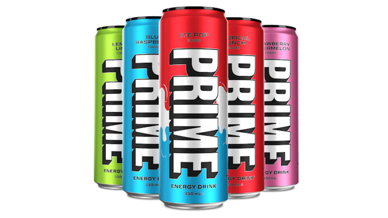 Prime Energy drinks. Pic: DrinkPrime