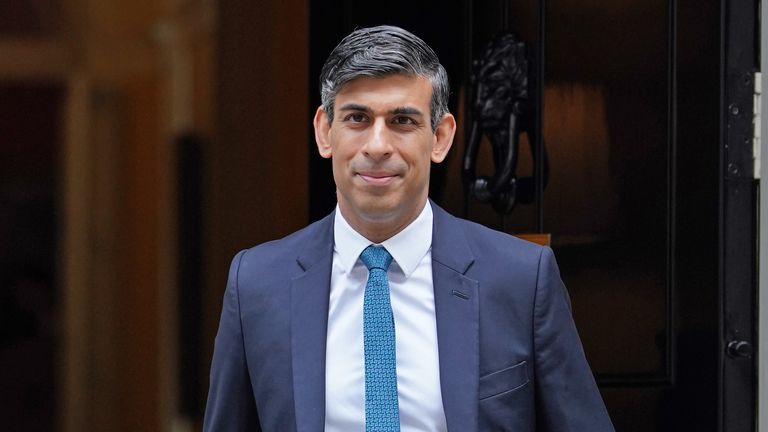 Prime Minister Rishi Sunak departs 10 Downing Street, London, to attend Prime Minister&#39;s Questions at the Houses of Parliament. Picture date: Wednesday July 19, 2023.