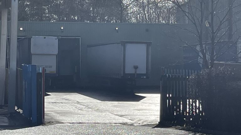 A general view of trailers parked up at SW Group Logistics in Stafford Park, Telford, Shropshire, where Joby Pool used a stolen lorry cab to make off with a trailer loaded with almost 200,000 Cadbury Creme Eggs. Mr Pool has entered a guilty plea to charges of theft and criminal damage but could face further charges. The case has been adjourned until March 28. Picture date: Tuesday March 14, 2023.