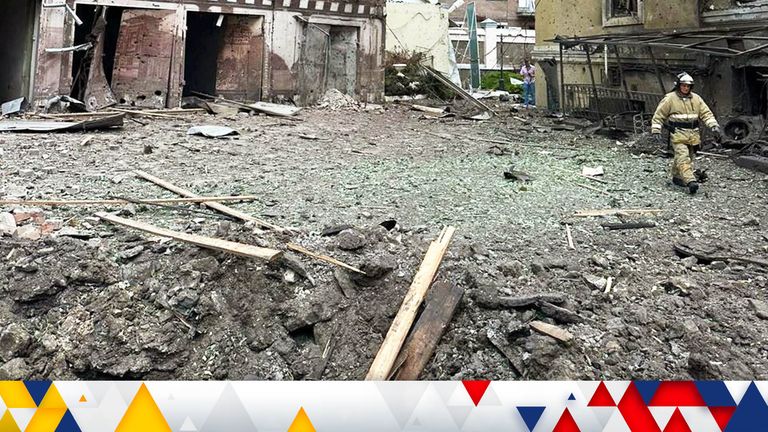 Ukraine war latest: Explosion 'shakes' central square in Russian city Taganrog near border - Vimarsana News