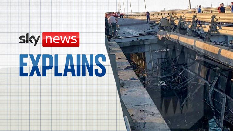 What happened on the Crimea bridge?