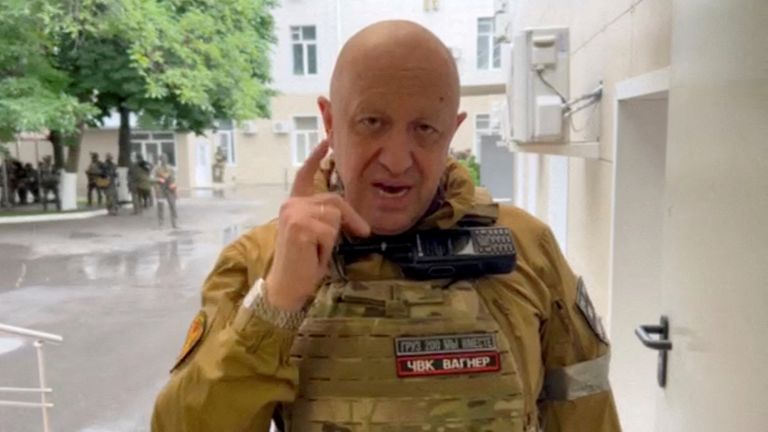 Wagner mercenary group leader Yevgeny Prigozhin