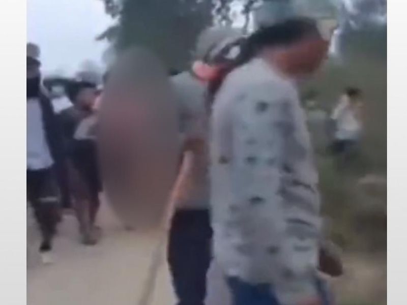 800px x 600px - Gang rape investigated as video shows abducted Indian women being paraded  naked in Manipur | World News | Sky News