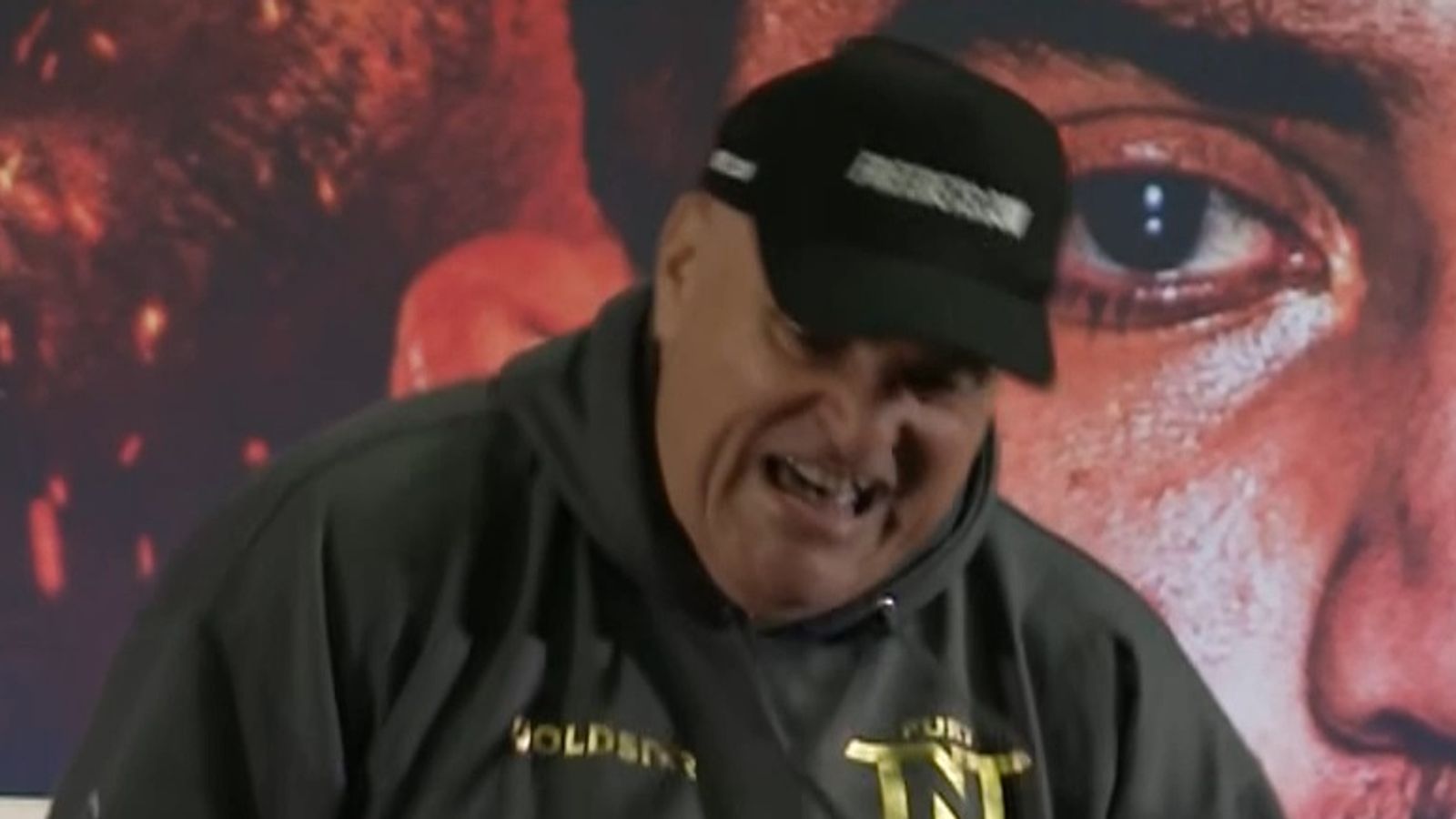 Tommy Fury’s father flips desk in offended outburst at Fury v KSI press convention