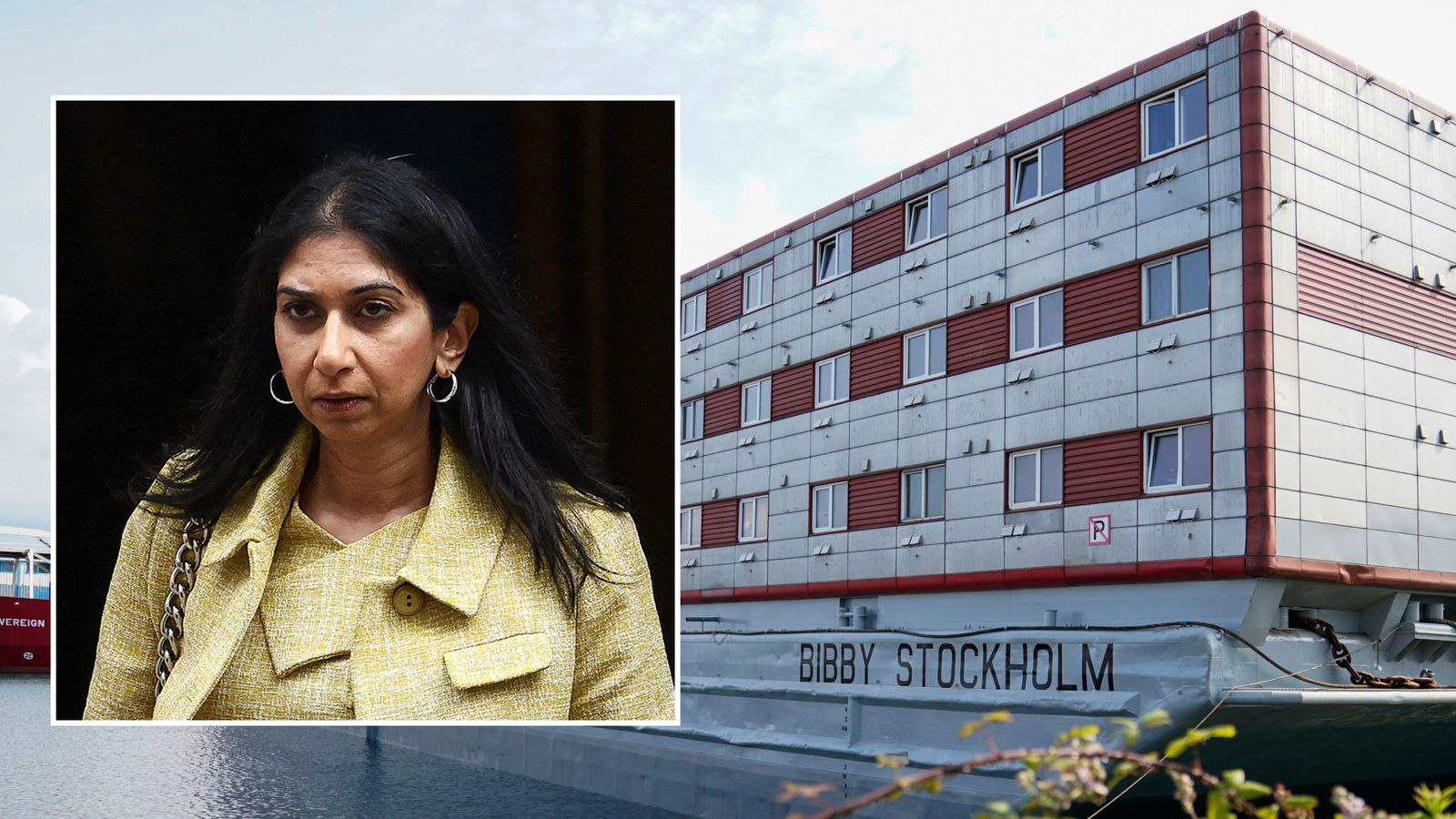 Bibby Stockholm: Rishi Sunak still has 'confidence' in Home Secretary Suella Braverman despite Legionella discovery