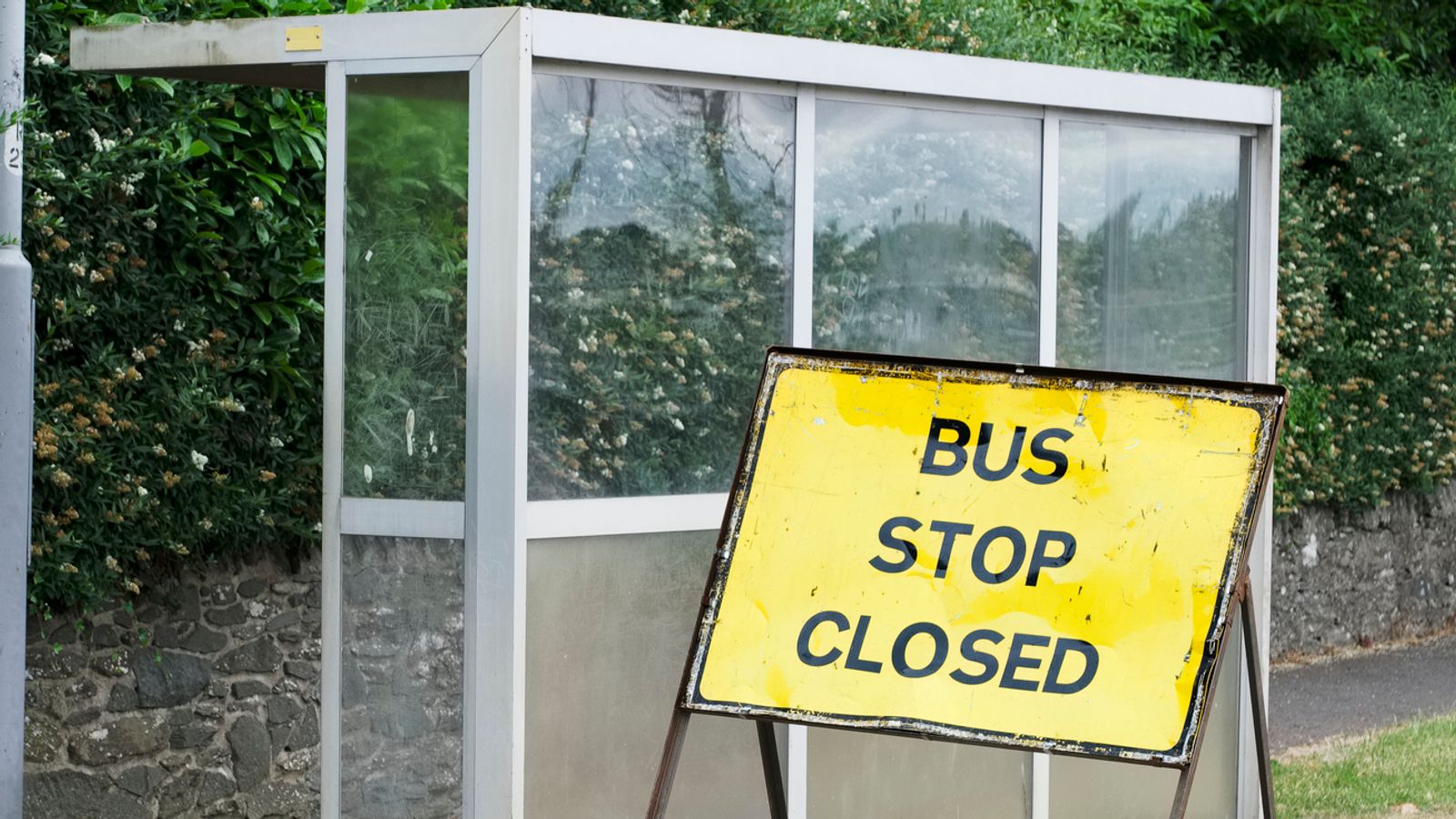 Bus services halved since 2011, Labour claims