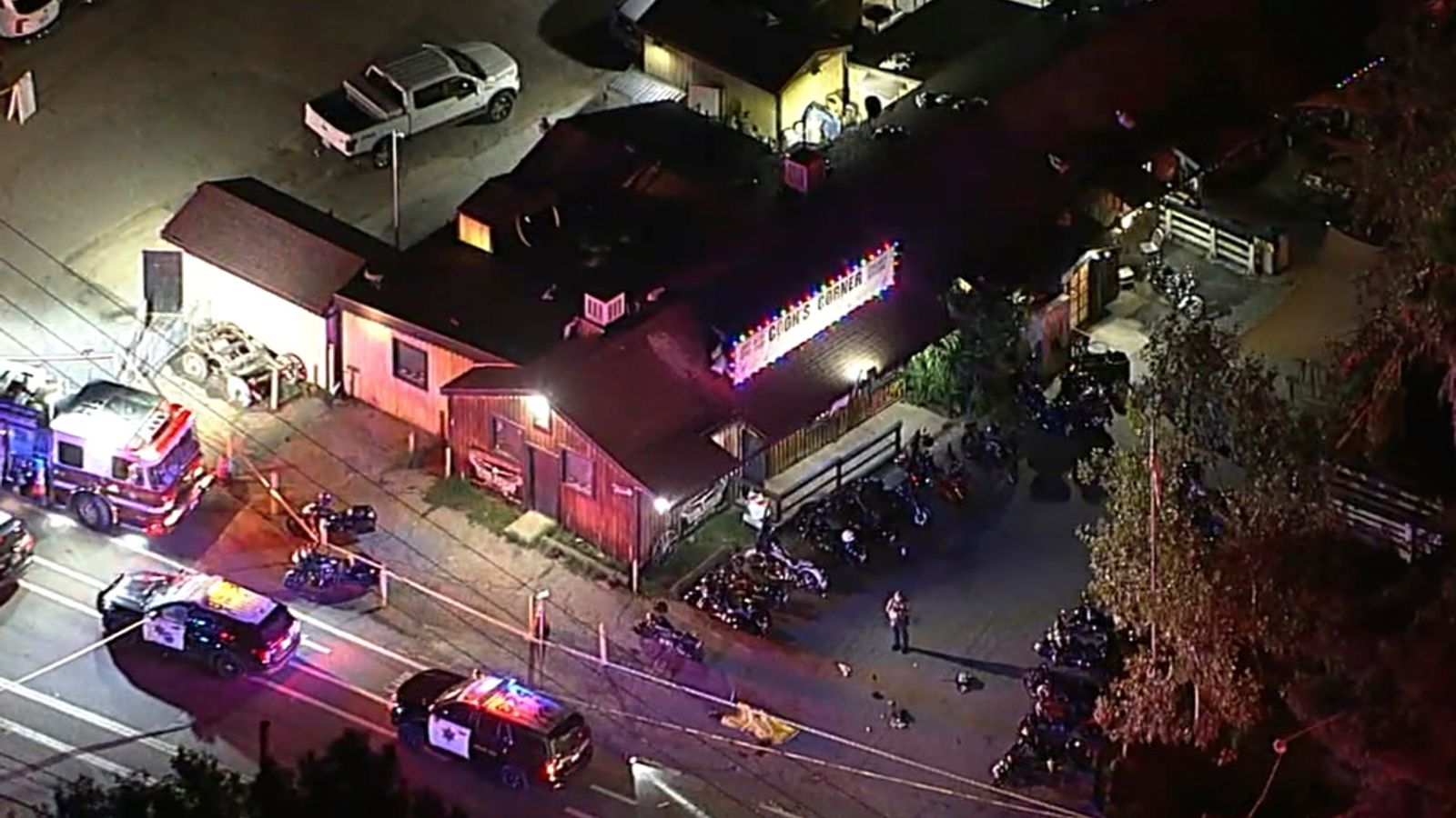 Four dead including the gunman in shooting at California biker bar