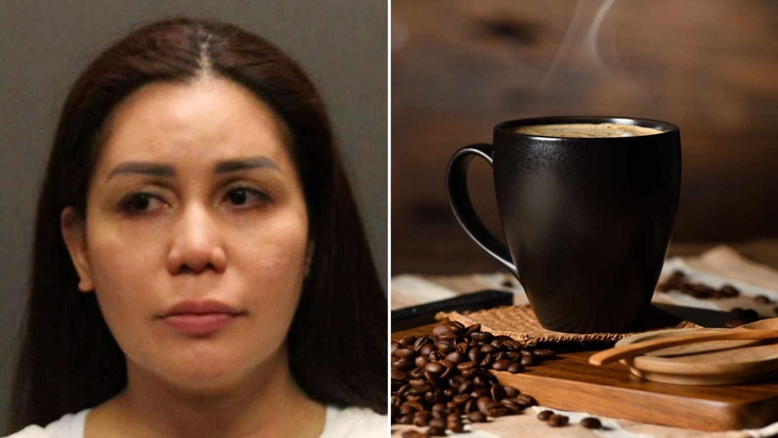 Wife accused of poisoning her husband's coffee with bleach for months 