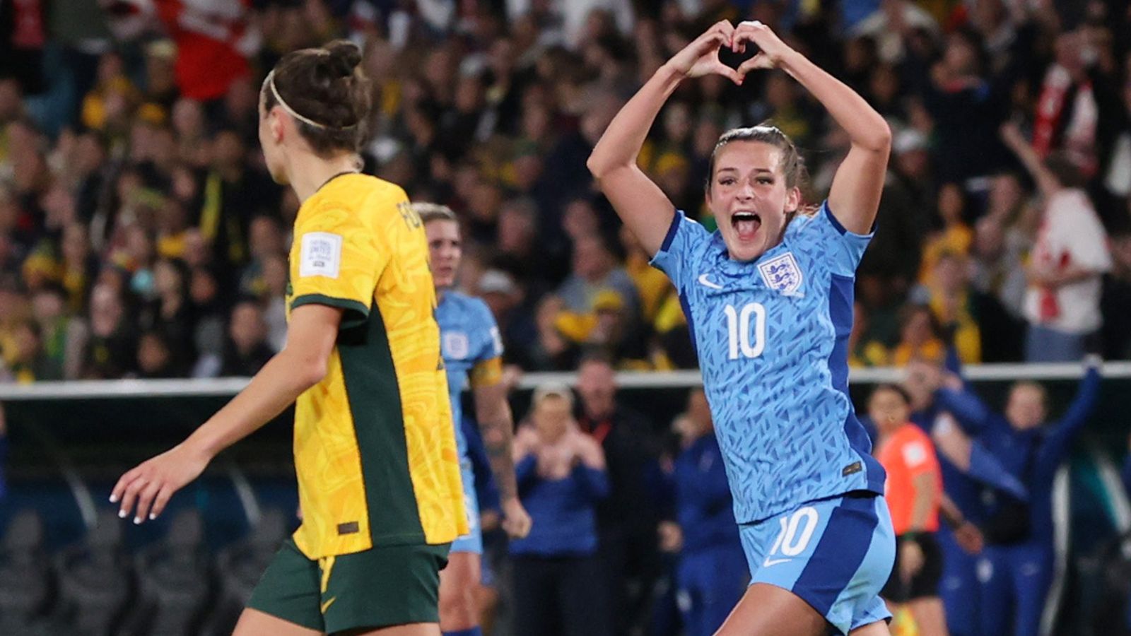 England's Lionesses through to their first World Cup final after win over hosts Australia