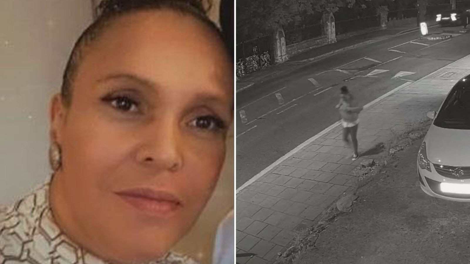 CCTV shows last sighting of woman who police believe was murdered