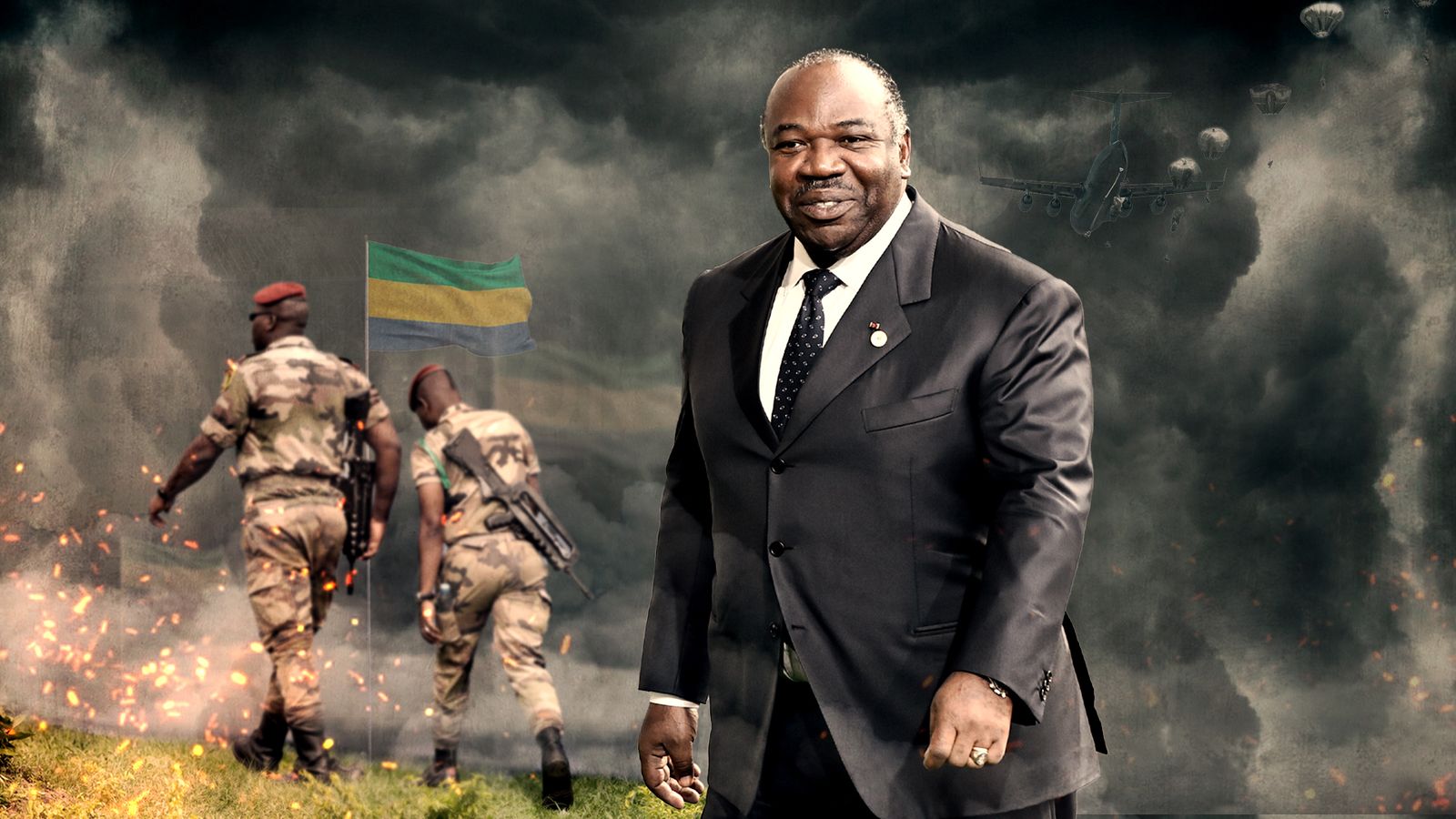 What is happening in Gabon and who is Ali Bongo?
