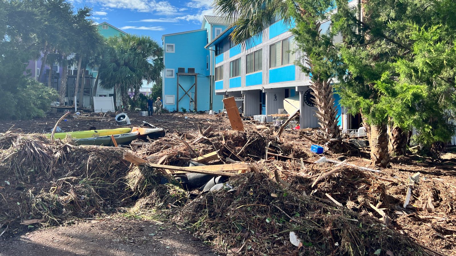 Hurricane Idalia wrecked much of Cedar Key but people here will brave