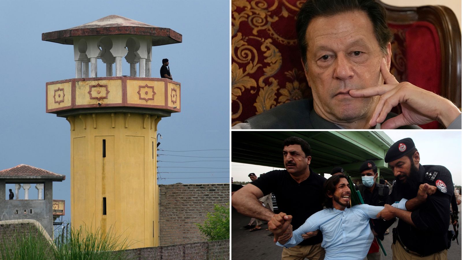 Former Pakistan PM Imran Khan spends night in high-security prison after arrest