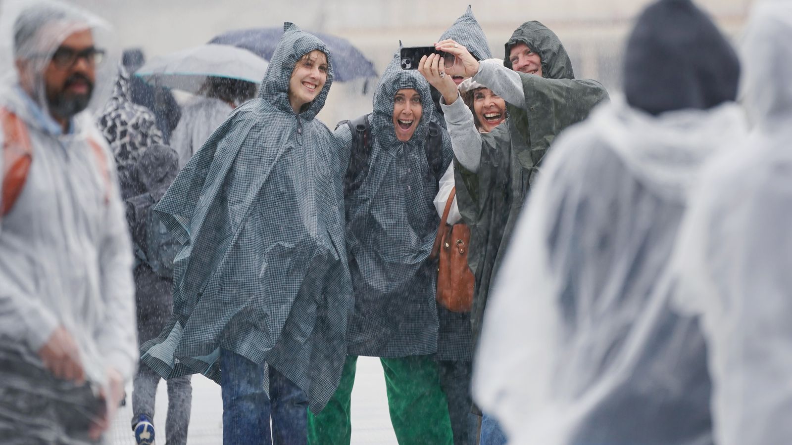 Rain and strong winds forecast as Met Office issues warnings