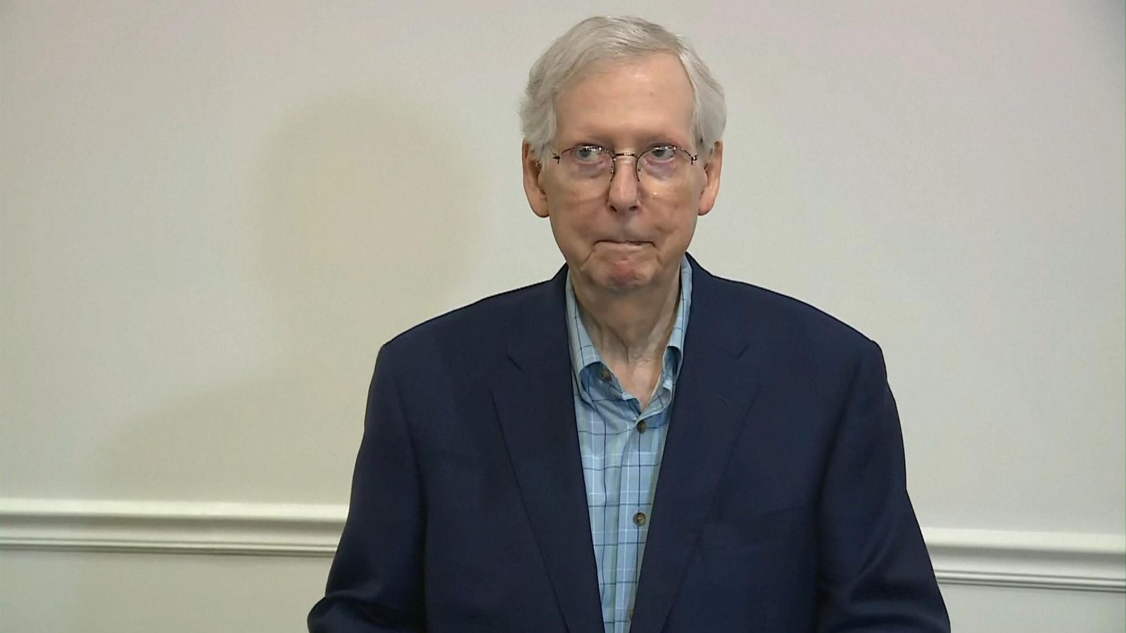 Mitch McConnell freezes during press conference for second time | News ...