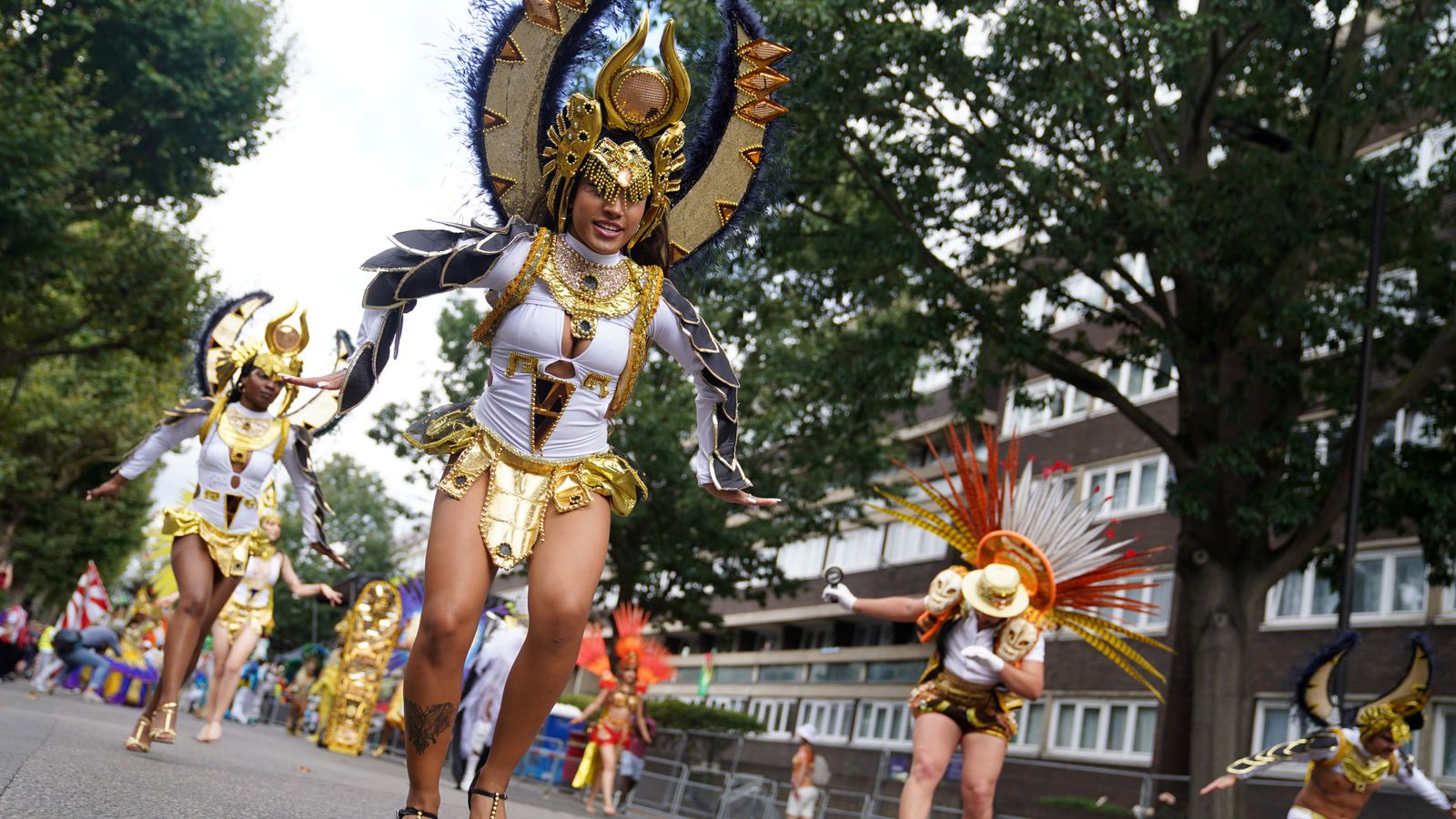 Notting Hill Carnival in pictures: Colourful costumes and plenty of ...