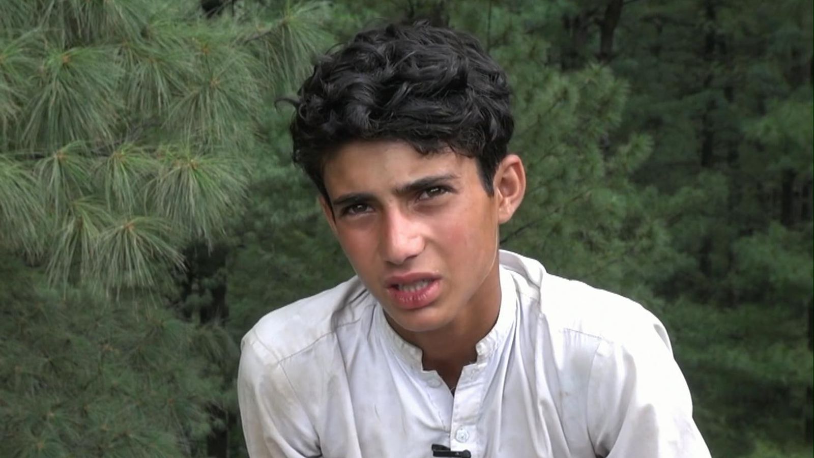 Child who was stuck dangling above canyon in cable car in Pakistan says he 'never wants to get on one again'