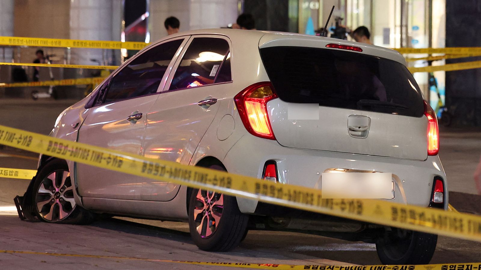 South Korea: 'One dead' and 12 injured after man carries out car and knife attack in Seongnam