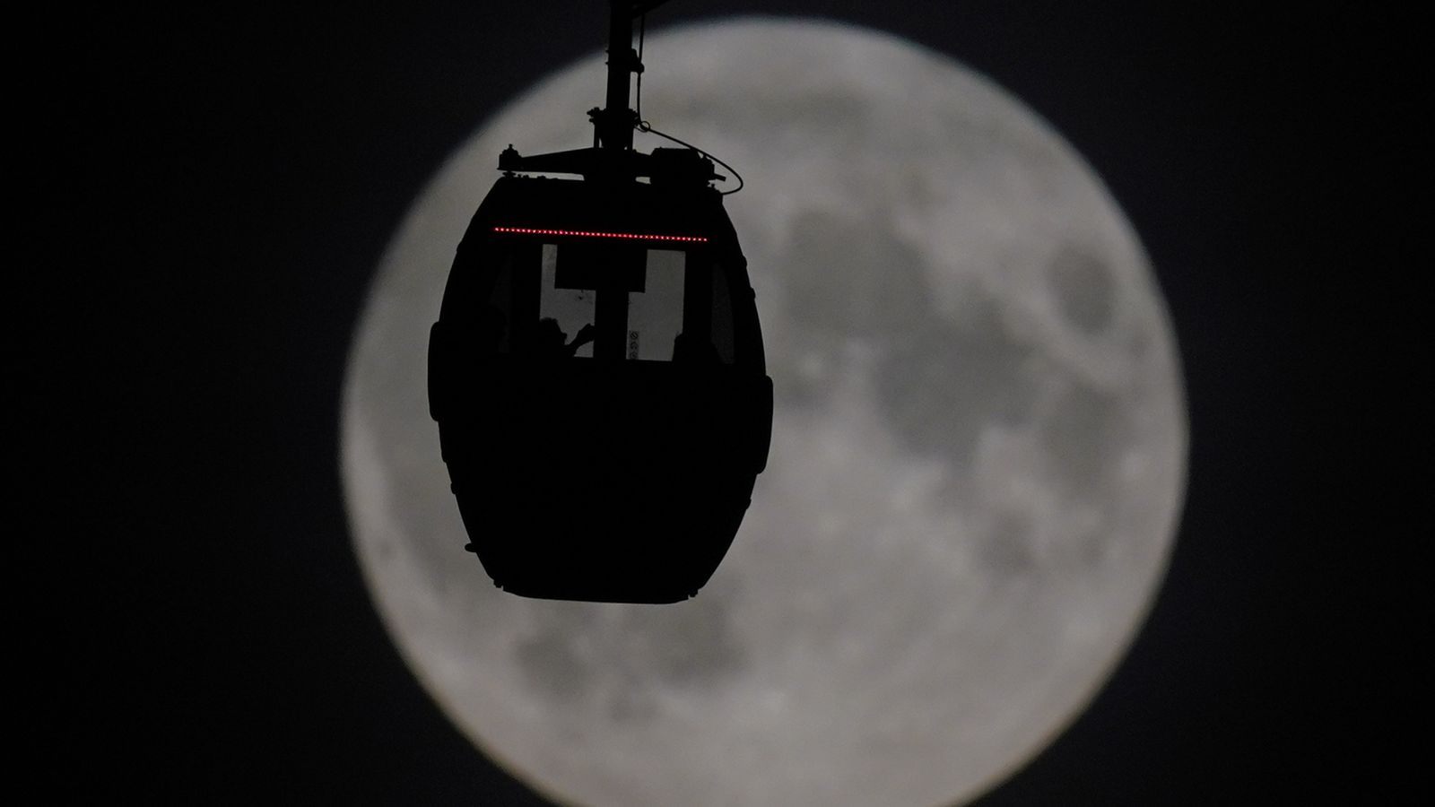 Blue supermoon Stunning pictures capture lunar event around the world