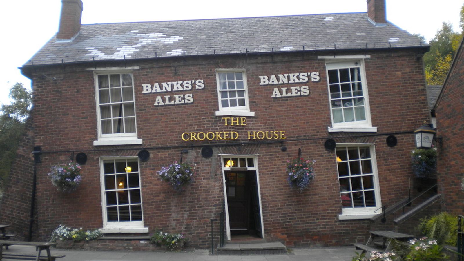 Crooked House: Two arrested on suspicion of arson with intent to endanger life after fire at Britain's 'wonkiest' pub