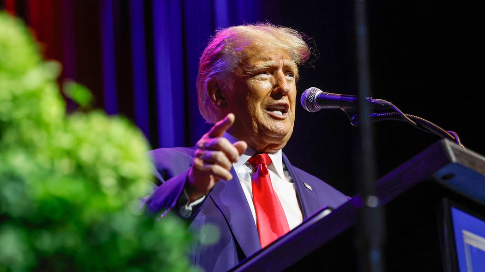 Donald Trump defends 'harmful' social media post as 'political speech'