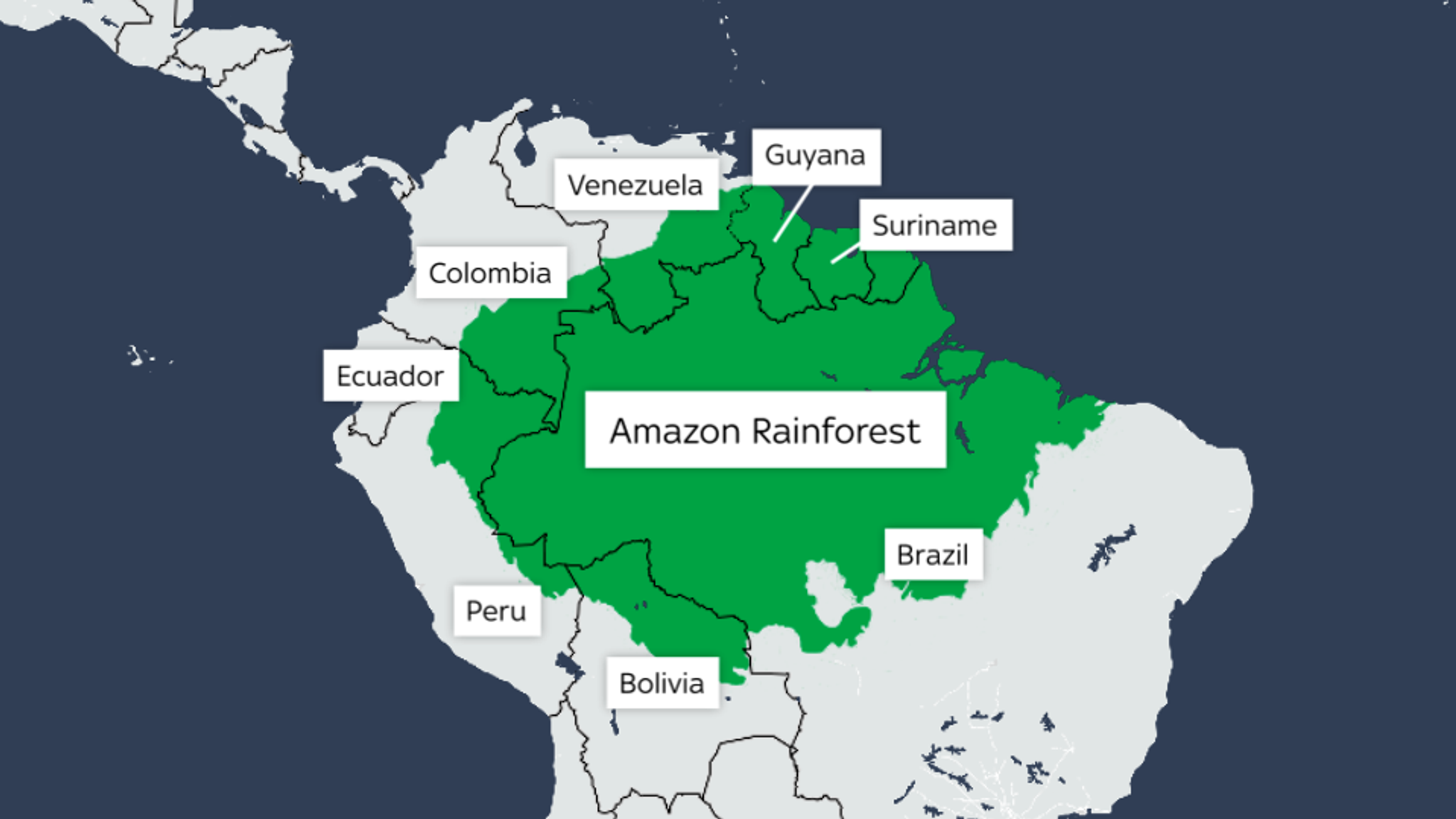 Eight Latin American countries have met to talk about the Amazon - this ...