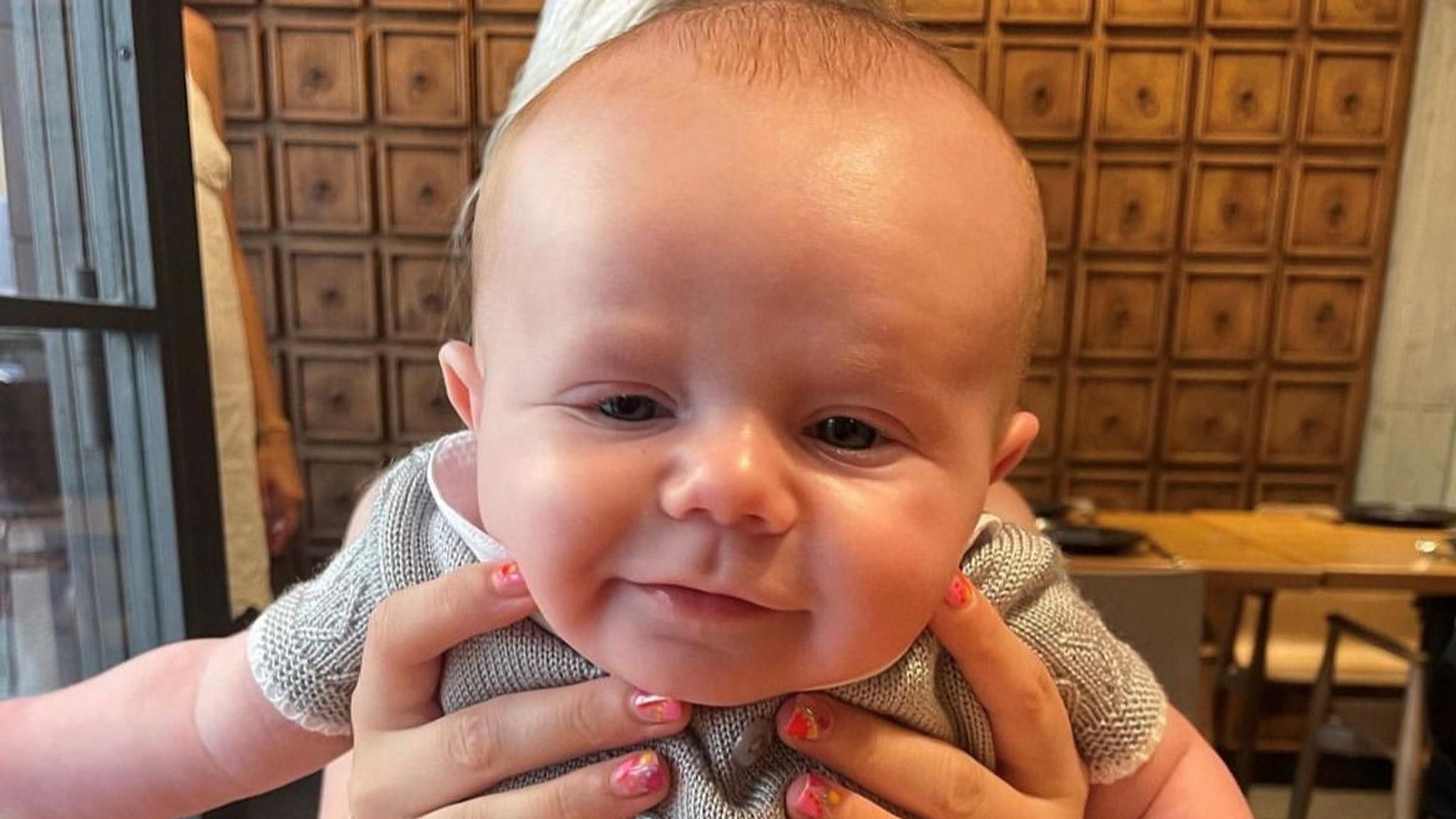 Family of three-month-old baby diagnosed with rare blood cancer search for  stem cell DNA match | UK News | Sky News