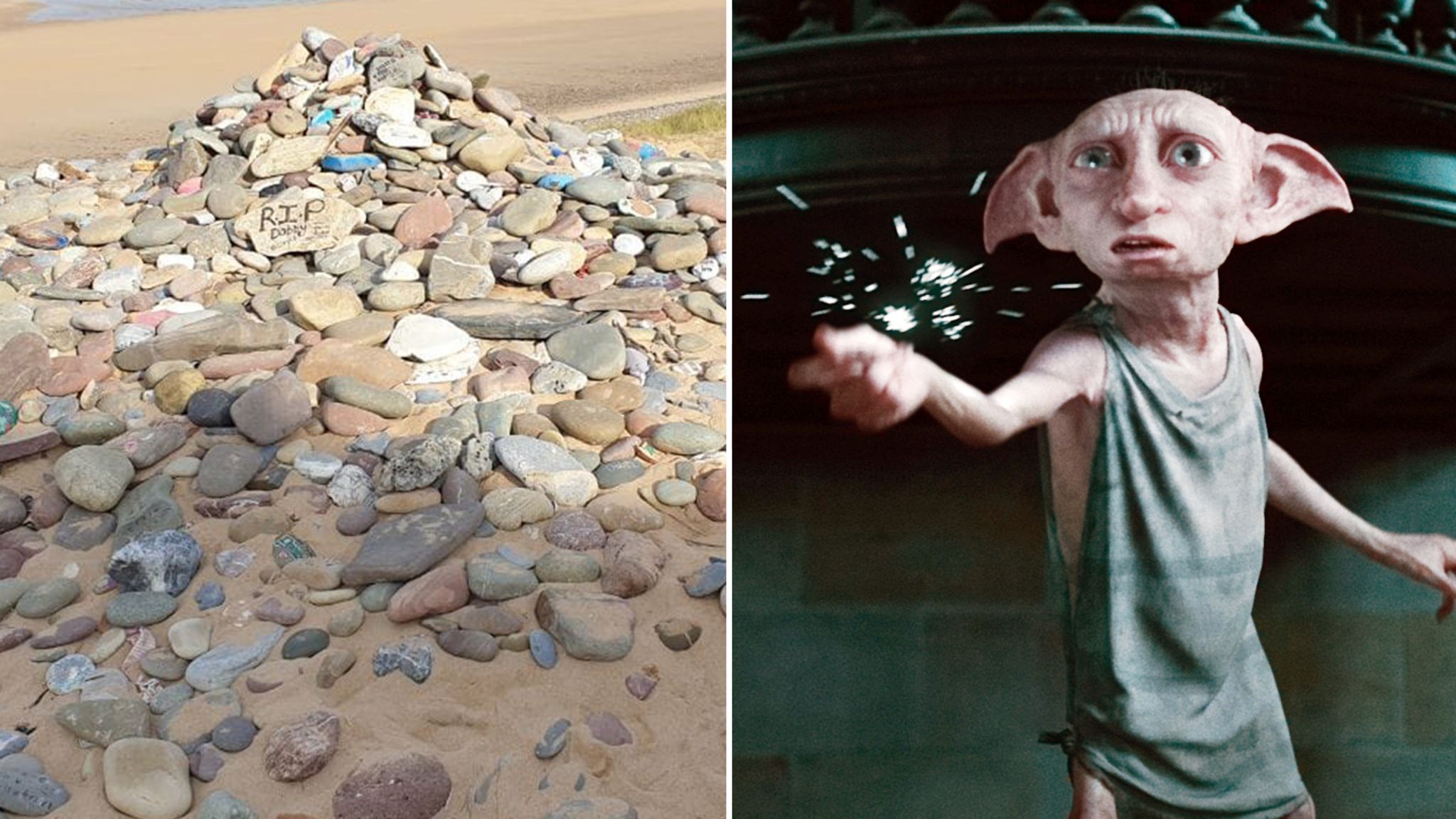 Harry Potter: Visitors urged not to leave socks at Dobby's