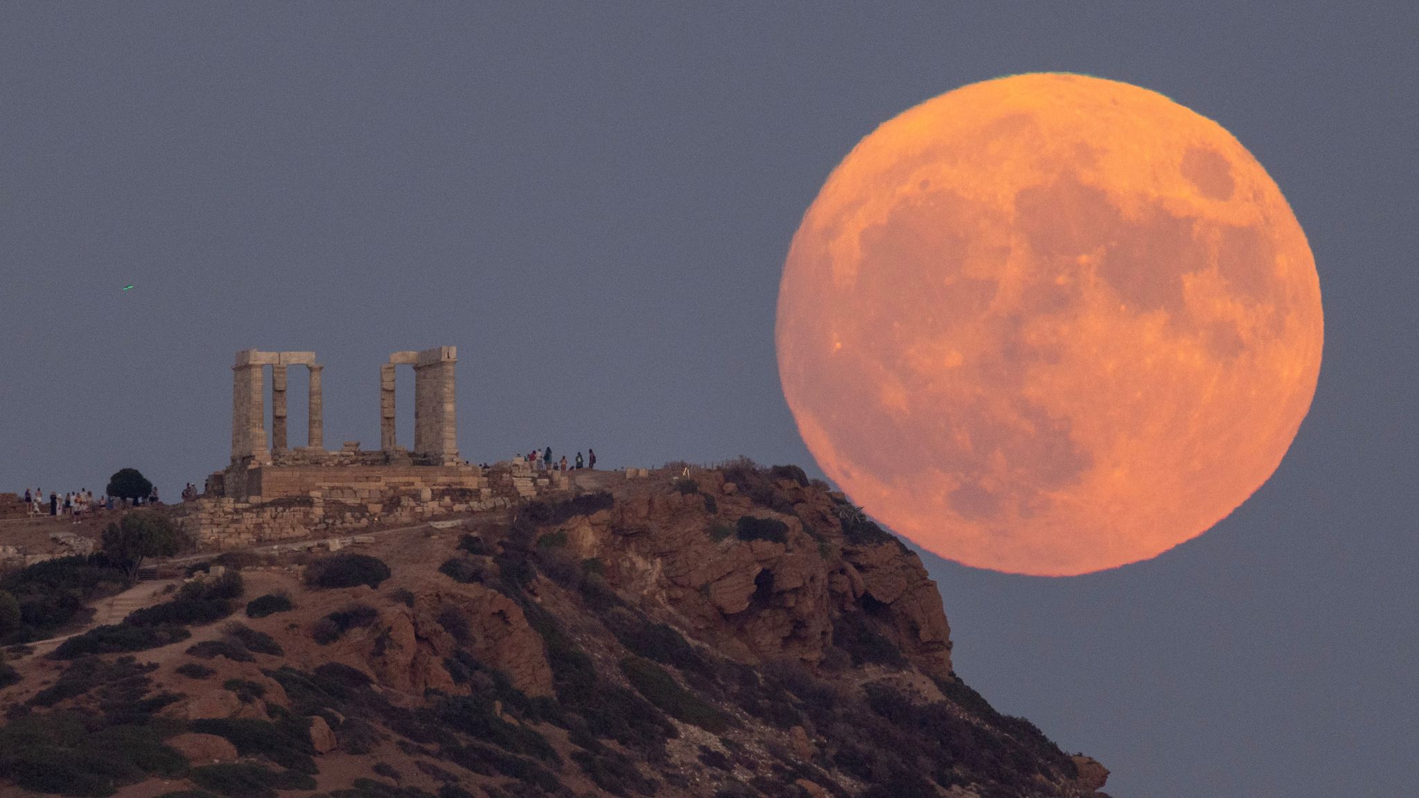 Blue supermoon Stunning pictures capture lunar event around the world