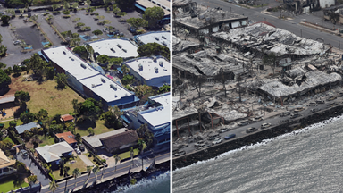 Hawaii Wildfires: Dramatic Before And After Shots Show Impact Of 