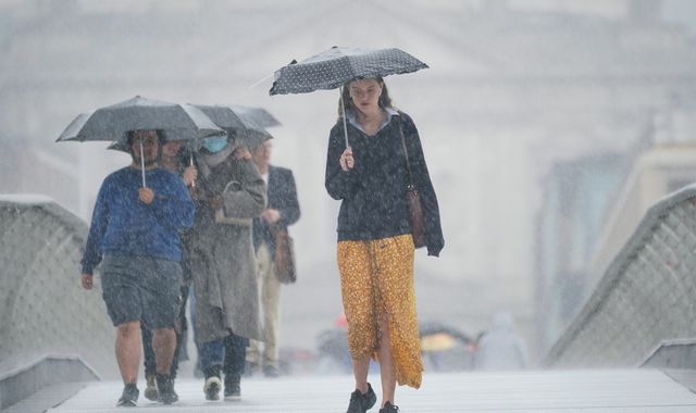 UK weather: Risk of flooding as four days of Met Office warnings issued across country for heavy rain - Vimarsana News