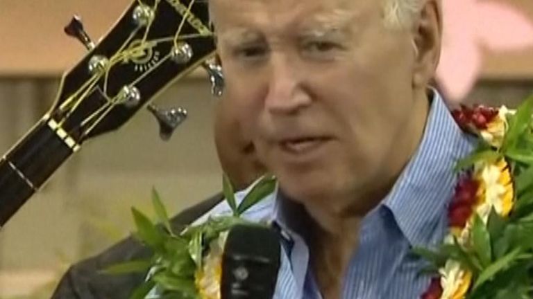 Joe Biden Hawaii