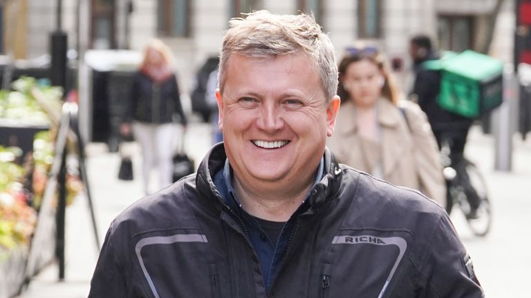 Aled Jones arrives at Global Radio in London. Picture date: Friday May 5, 2023.
Picture by: Ian West/PA Wire/PA Images