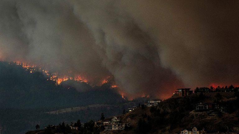 West Kelowna. Pic: AP