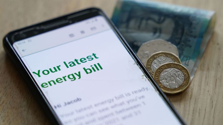 File photo dated 03/02/22 of an online energy bill. Millions of UK households are at risk of becoming ill because they are not switching on their heating when it is cold, a watchdog has warned. A Which? survey of 4,000 people found high energy bills had led to almost nine in 10 households (85%) trying to cut back on their energy usage, while nearly half (46%) said they had not turned their heating on when it was cold last winter. Issue date: Tuesday August 22, 2023.

